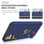 Magnetic Ring Holder Shockproof Case Cover for Samsung Galaxy S24 Plus
