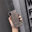 Fabric Plaid Material Mobile Phone Case Fall - proof - MyMobile