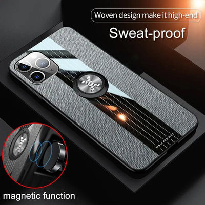 Fabric Ring Type Mobile Phone Case - MyMobile