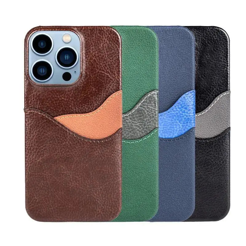 Fashion Personality Mobile Phone Case Creative Leather - MyMobile