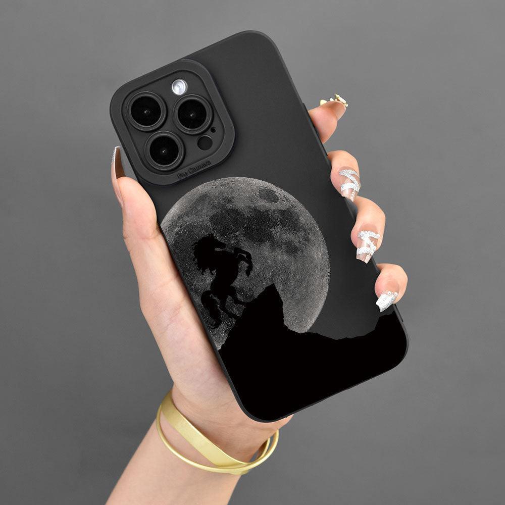 Phone Case Steed Moon All-inclusive Lens Soft Case For iPhone 12, 13, 14, 15 - MyMobile