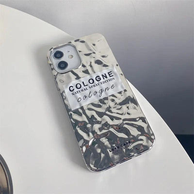 Electroplating Niche Pleated Mobile Phone Case Cover Online Only