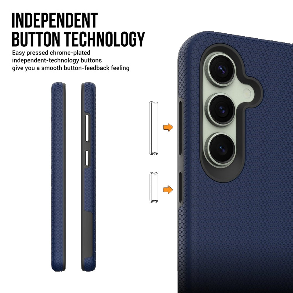 Rhinos Rugged Shockproof Case Cover With Magnetic Ring for Samsung Galaxy S24 FE