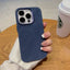 Flannel Magnetic Suction Leather Drop - resistant Phone Case For iPhone 15 - MyMobile