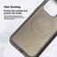 Flannel Magnetic Suction Leather Drop - resistant Phone Case For iPhone 15 - MyMobile