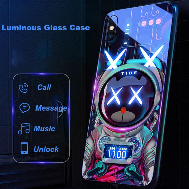 Flashing Shell Voice - activated Luminous Mobile Phone Case - MyMobile