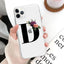 Flower alphabet mobile phone case - MyMobile