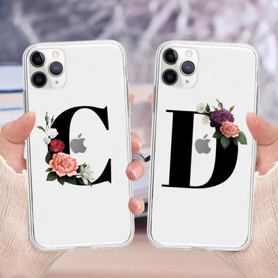 Flower alphabet mobile phone case - MyMobile