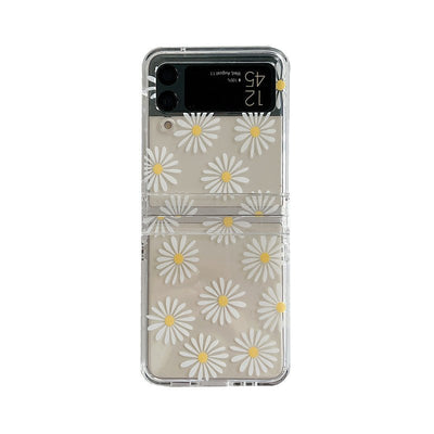 Flower Folding Screen Phone Case Protector For Samsung Galaxy Z Flip 4 - MyMobile