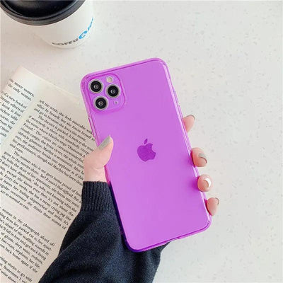 Fluorescent Shatter - resistant Mobile Phone Case For iPhone 11, 12, 13 - MyMobile