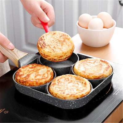 Four Hole Omelette Pan, Non - stick Pan - MyMobile