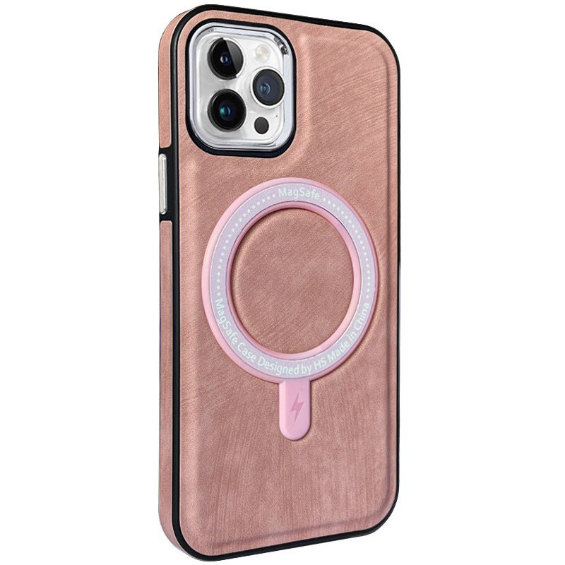 Frosted Solid Color Magnetic Phone Case For iPhone 14 - MyMobile