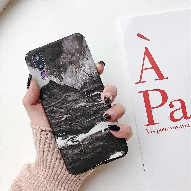 Frosted water hard phone case For Huawei P30 Pro - MyMobile