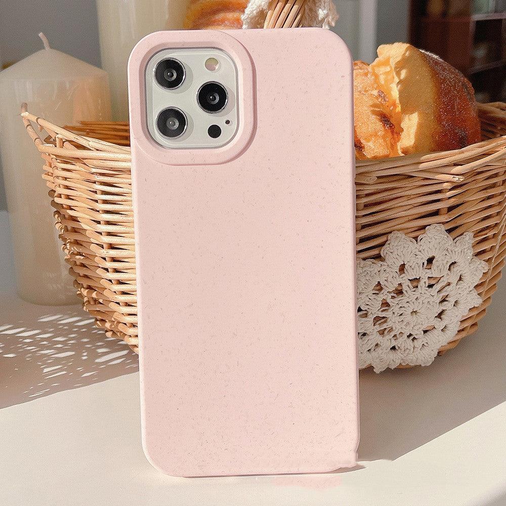 Fully Degradable Phone Case Suitable Wheat Straw Protective Case For iPhone 12, 13, 14 - MyMobile