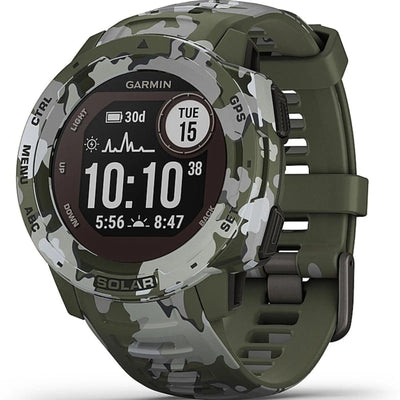 Garmin Instinct Solar Camo Edition Watch (Lichen) - MyMobile