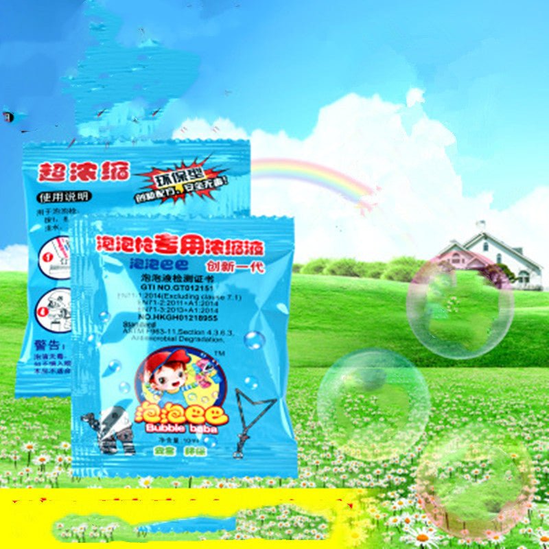 Gatling Bubble Gun Machine Children'S Automatic Electric Bubble Machine Porous Light Music - MyMobile