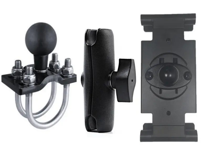 Get A Grip Industrial Arm Super - tough Tablet Cradle - U Bracket Dual - MyMobile