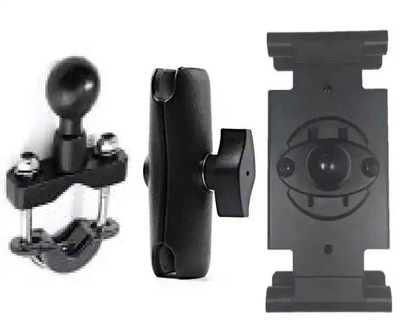 Get A Grip Industrial Arm Super-tough Tablet Cradle - U Bracket Single
