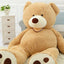 Giant Teddy Bear Plush Toy Huge Soft Toys Leather Shell - MyMobile