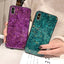 Gold foil Epoxy Mystery Purple Cover For Huawei P 20 - MyMobile