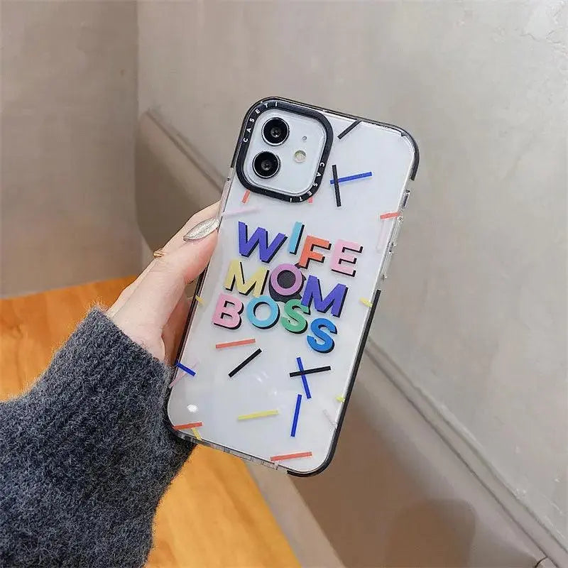 Graffiti Color Letters Creative Mobile Phone Case - MyMobile