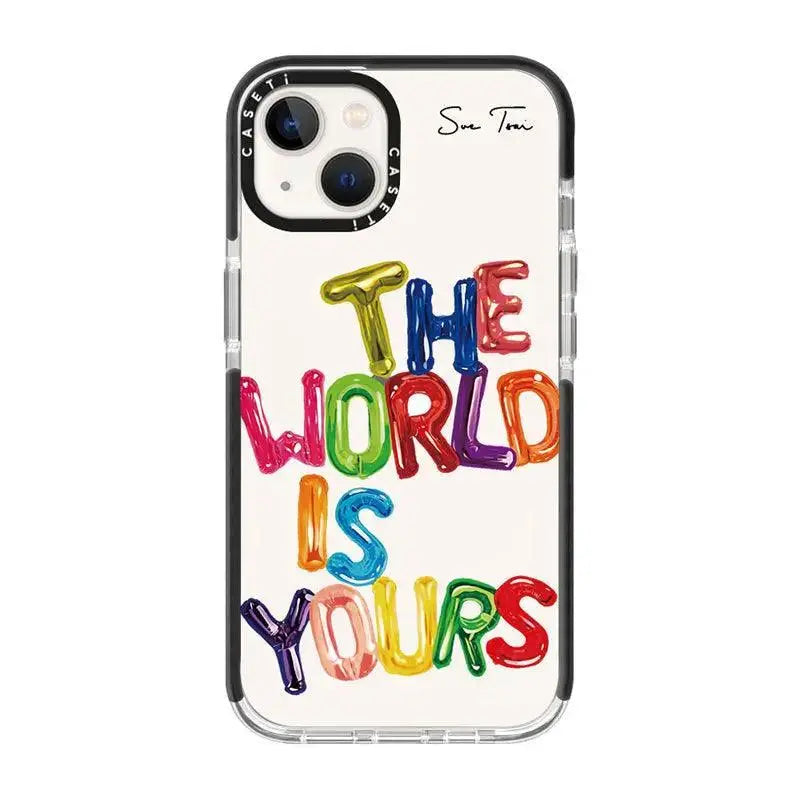 Graffiti Color Letters Creative Mobile Phone Case - MyMobile