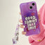 Graffiti English Love Chain Is Suitable For 14 Mobile Phone Case For iPhone 14 - MyMobile