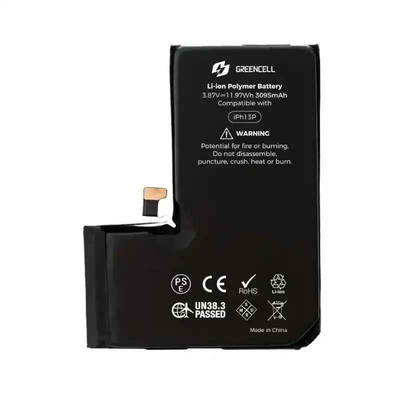 Greencell PREMIUM Series- iPhone 13 Pro Replacement Battery with Adhesive Strips 3095mAh Original Chip & Cell Best Quality in the Market