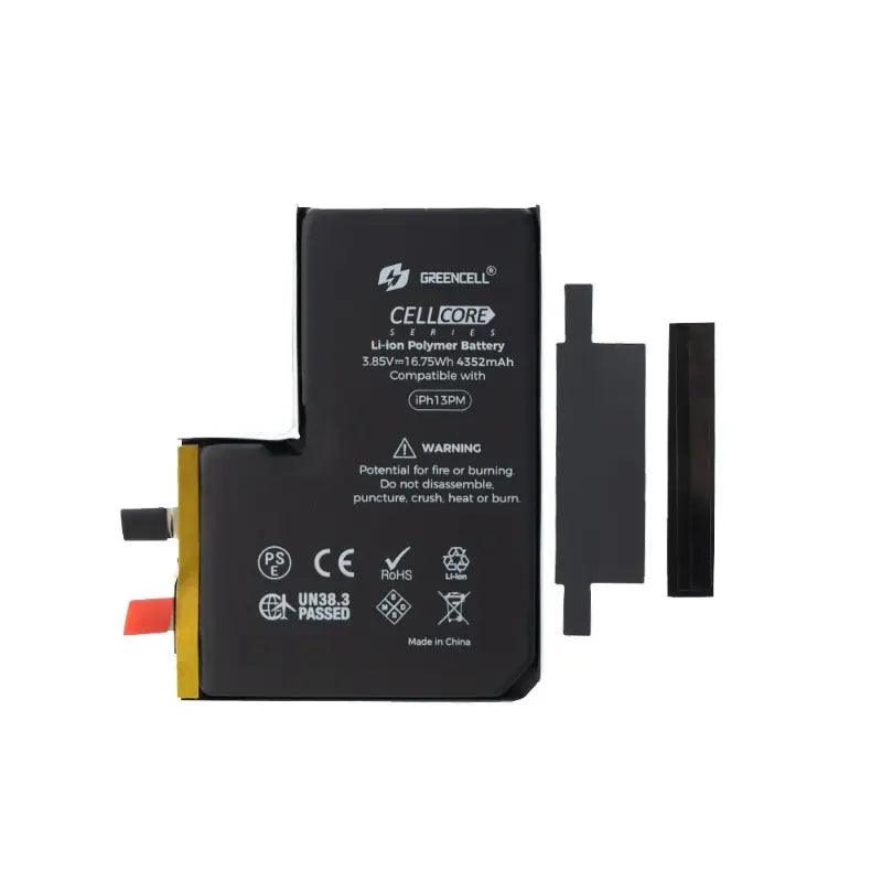 Greencell iPhone 13 Pro Max Replacement Battery Core with Adhesive Strips 4352mAh - MyMobile