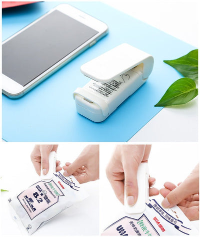 Hand pressure portable snack seal clip - MyMobile