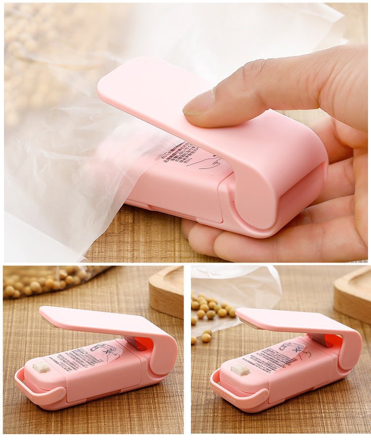 Hand pressure portable snack seal clip - MyMobile