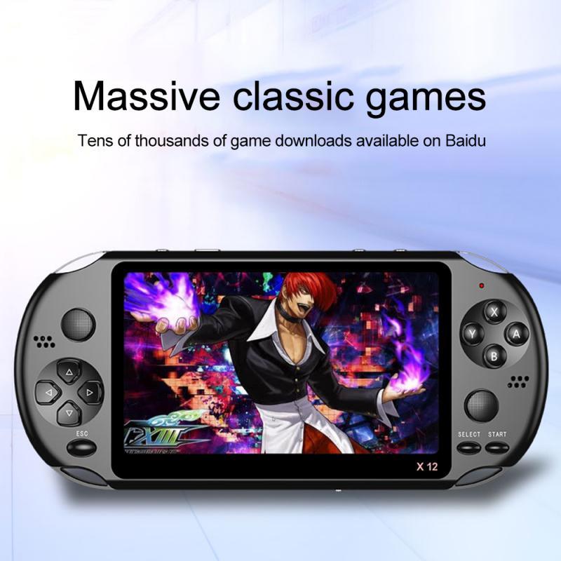 Handheld game console X12 large - screen arcade version 8GPSP - MyMobile