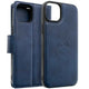 Hanman 2 In 1 Detachable Magnetic Flip Leather Wallet Cover Case For Iphone 14 Pro