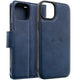 Hanman 2 In 1 Detachable Magnetic Flip Leather Wallet Cover Case For Iphone 14 Pro Max