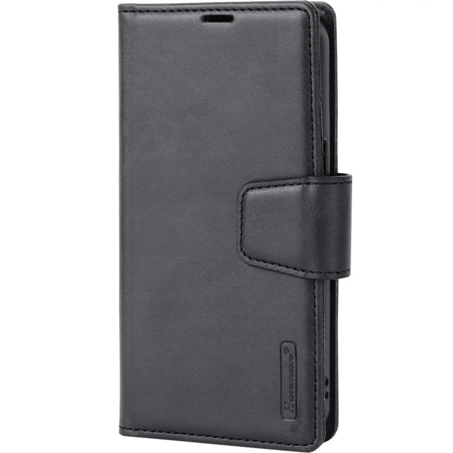 Hanman 2 in 1 Detachable Magnetic Flip Leather Wallet Cover Case for iPhone 15 Plus - MyMobile