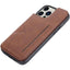 Hanman Back Flip Leather Wallet Shockproof Cover Case For Iphone 14 Pro - MyMobile