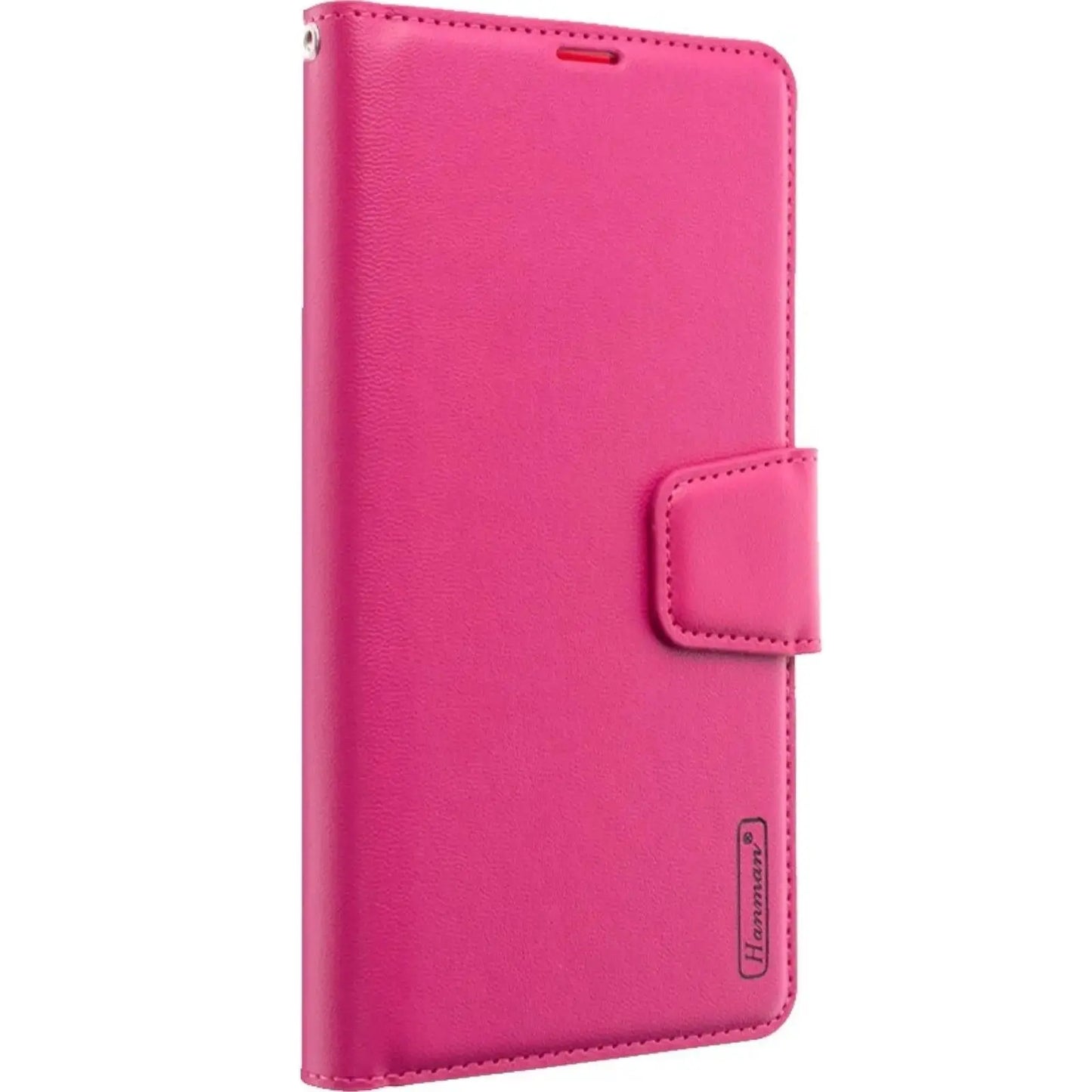 Hanman Pu Flip Leather Wallet Cover Case For Iphone 14 Plus - MyMobile