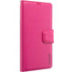 Hanman PU Flip Leather Wallet Cover Case for iPhone 15