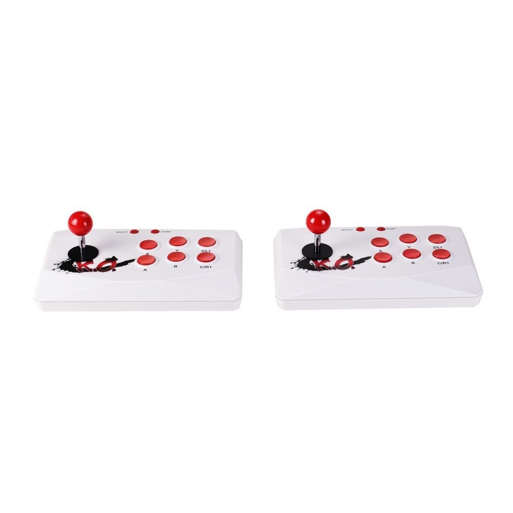 HD wireless double joystick game console fighting arcade - MyMobile