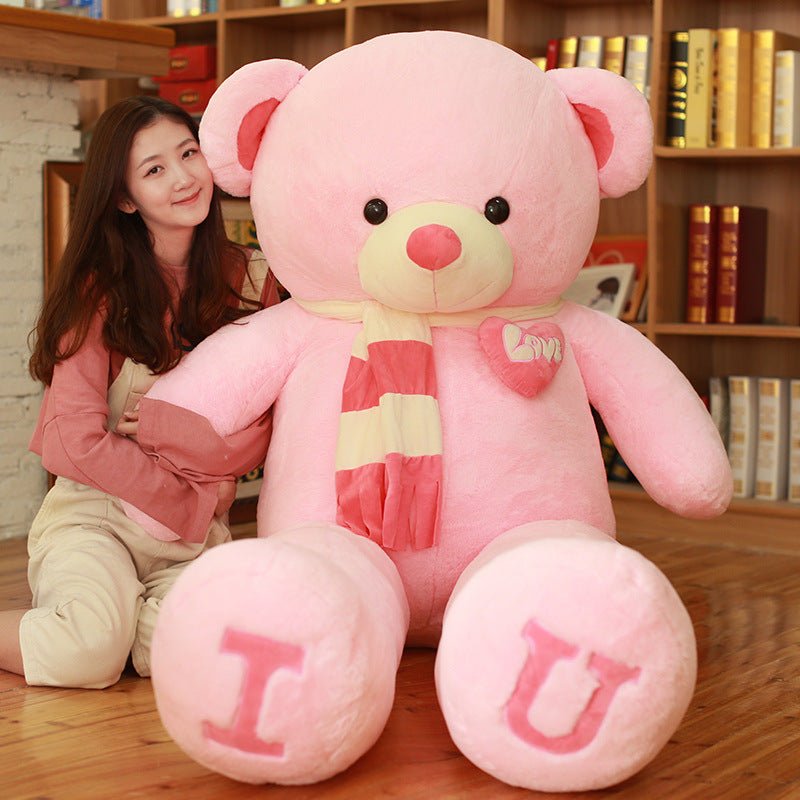 Heart Bear Pillow Plush Toy Valentine's Day Gift - MyMobile