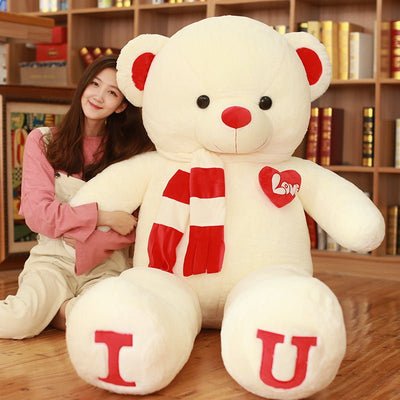 Heart Bear Pillow Plush Toy Valentine's Day Gift - MyMobile