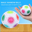 High Elasticity And Fall Resistance Puzzle Rainbow Ball Toy - MyMobile