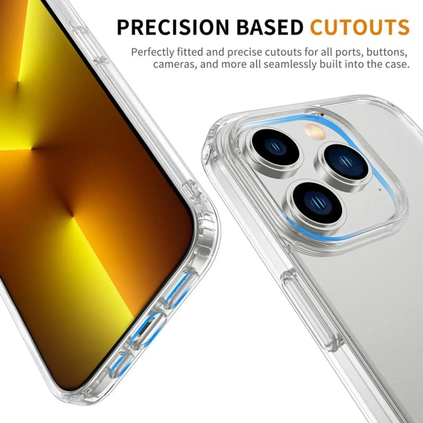 High Quality Acrylic + TPU Hybrid Case for iPhone 15 - MyMobile