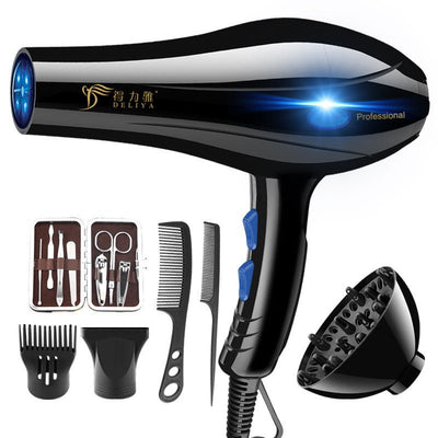 Home Hairdressing High - Power Blue Light Negative Ion Hair Dryer - MyMobile