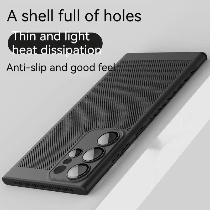 Honeycomb Heat Dissipation Mobile Phone Case For Samsung Galaxy S23 - MyMobile