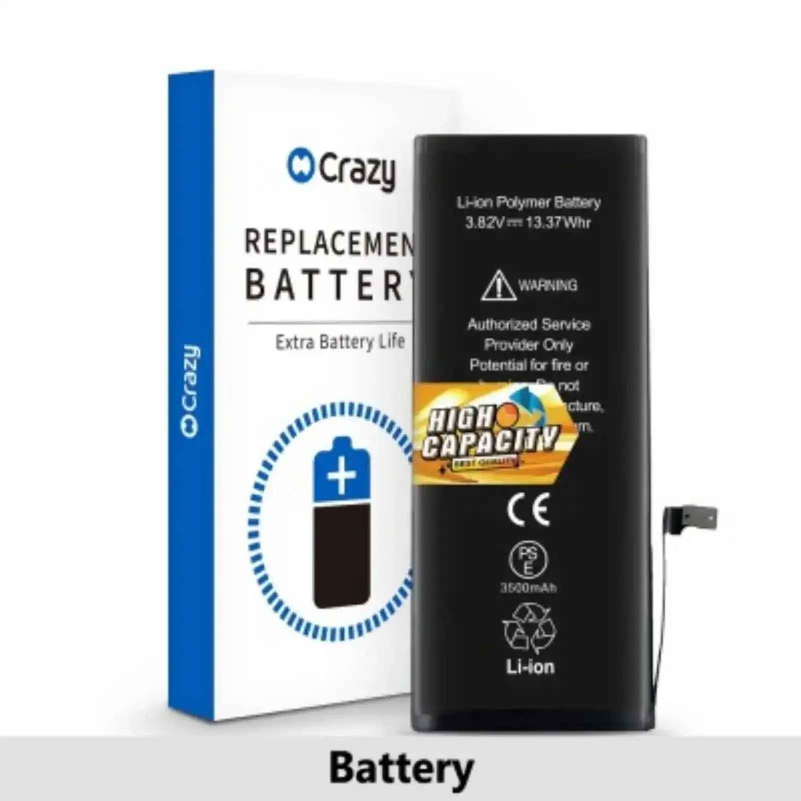 iPhone 6 Plus Replacement Battery with Adhesive Strips 3500mAh High Capacity+SinoWealth Solution