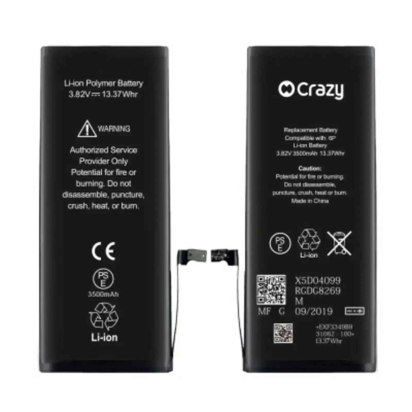 iPhone 6 Plus Replacement Battery with Adhesive Strips 3500mAh High Capacity+SinoWealth Solution