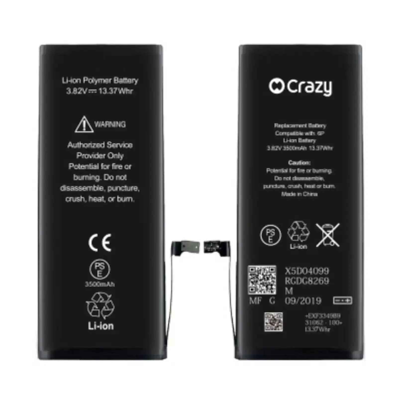 iPhone 6 Plus Replacement Battery with Adhesive Strips 3500mAh High Capacity+SinoWealth Solution