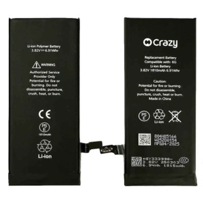 iPhone 6 Replacement Battery with Adhesive Strips 1810mAh Standard Quality+Taiwan Chips
