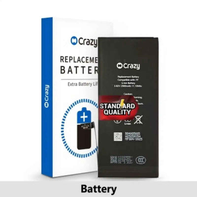iPhone 7 Plus Replacement Battery with Adhesive Strips 2900mAh Standard Quality+SinoWealth Solution CRAZY